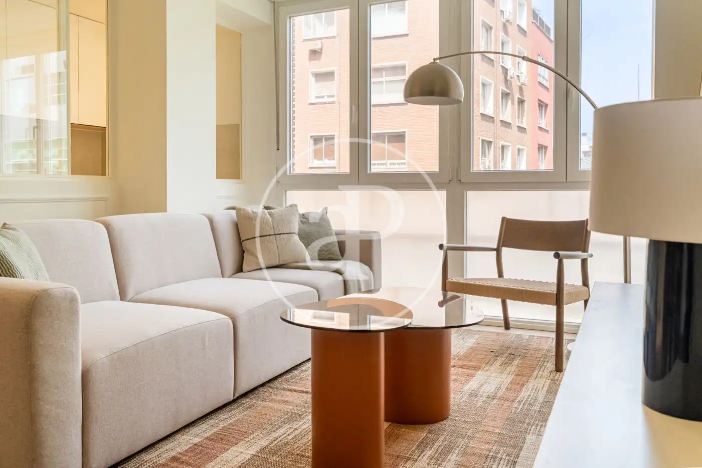 Sala d'estar de Pis en venda en  Madrid Capital amb Aire condicionat i Calefacció