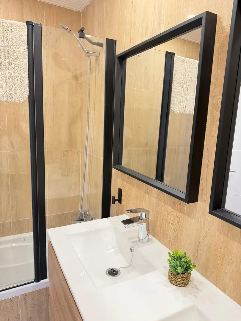 Bathroom of Flat for rent in Los Alcázares  with Heating, Terrace and Furnished