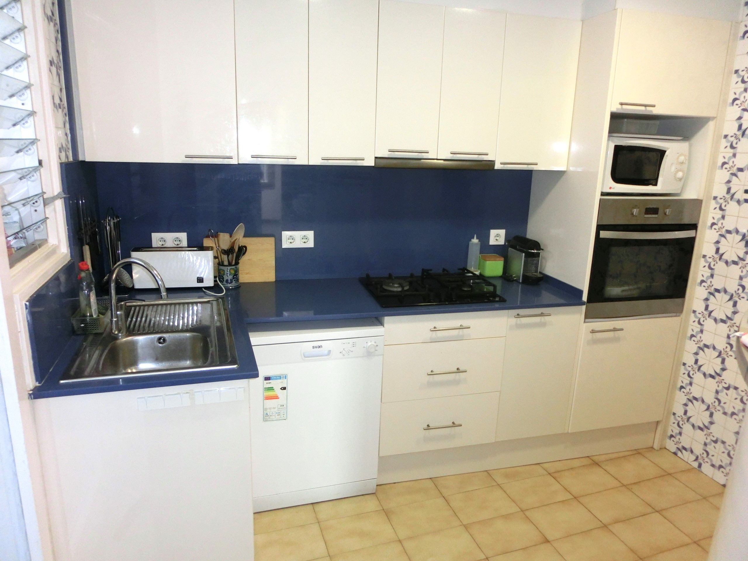 Kitchen of Attic for sale in Canet de Mar  with Heating, Terrace and Furnished