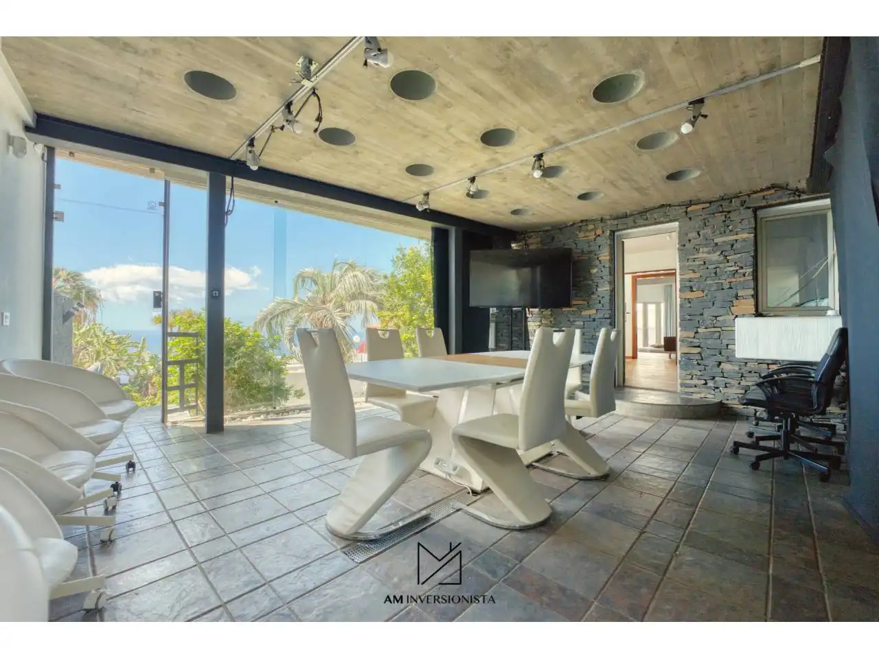 Terraza de Casa o chalet en venta en El Rosario con Aire acondicionado, Calefacción y Jardín privado