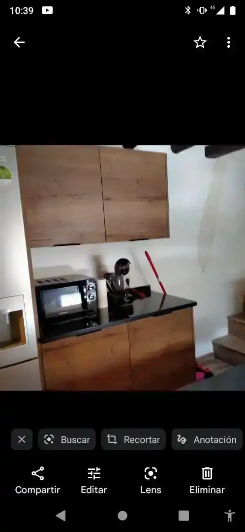 Cocina de Finca rústica en venta en Laroya con Trastero, Amueblado y Balcón