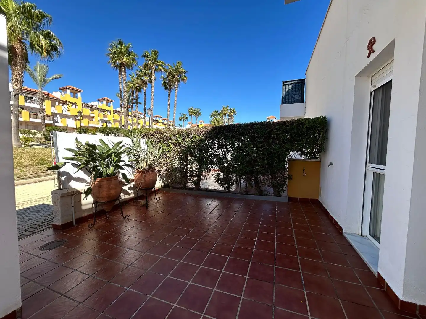 Terrasse von Maisonette zum Verkauf in Vera mit Klimaanlage, Privatgarten und Terrasse