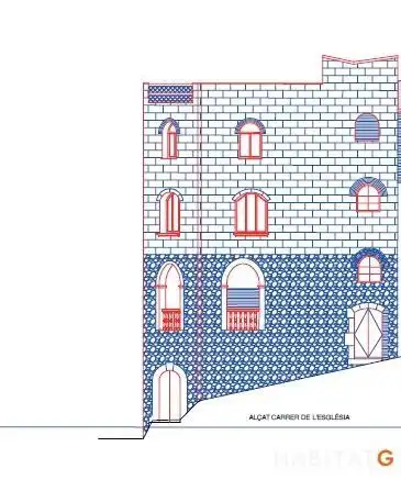 Vista exterior de Edificio en venta en Maldà