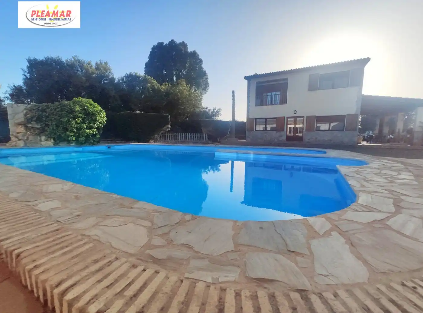Casa rústica amb piscina en venda a Las Tres Piedras - Costa Ballena, imagen 3