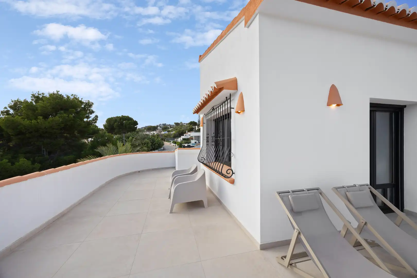 Terrassa de Casa o xalet en venda en Moraira amb Alarma