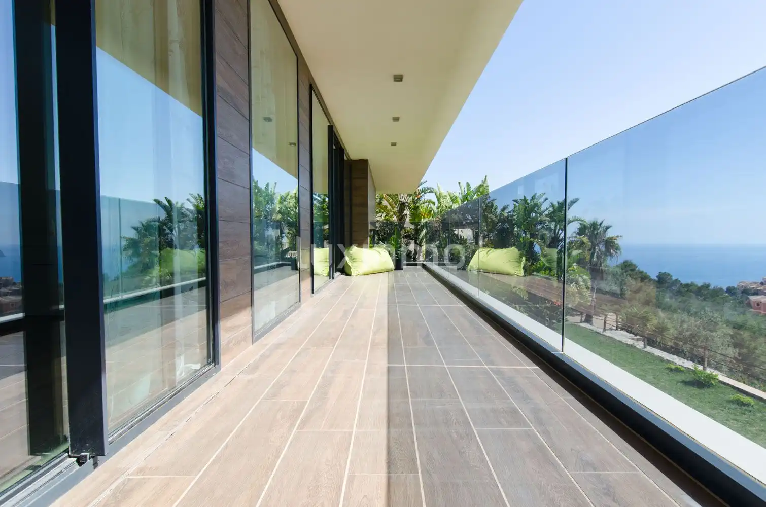 Terrasse von Haus oder Chalet zum Verkauf in Altea mit Klimaanlage, Heizung und Privatgarten