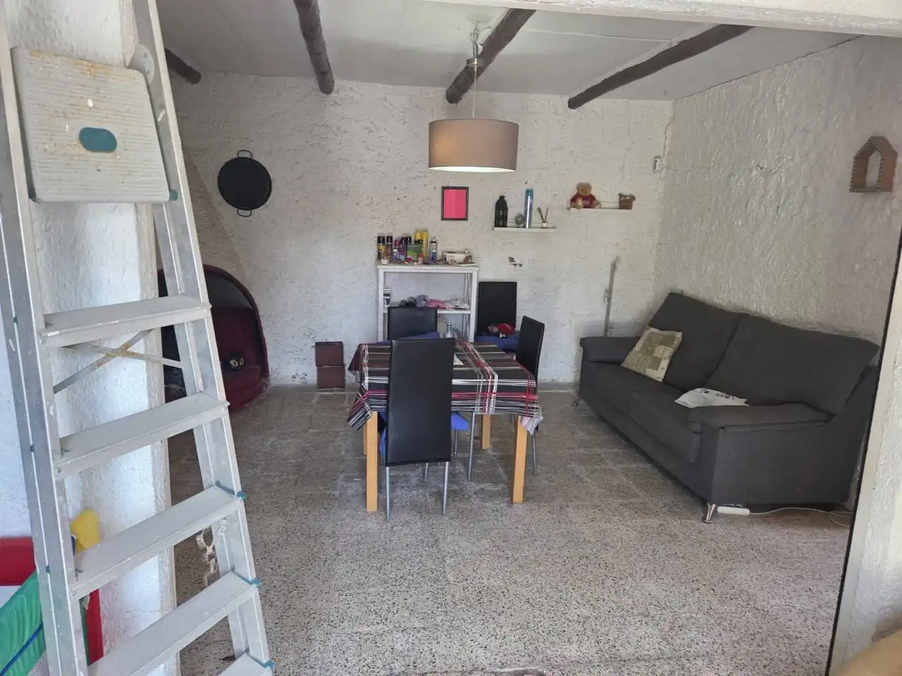 Sala d'estar de Casa o xalet en venda en Cunit amb Jardí privat i Terrassa