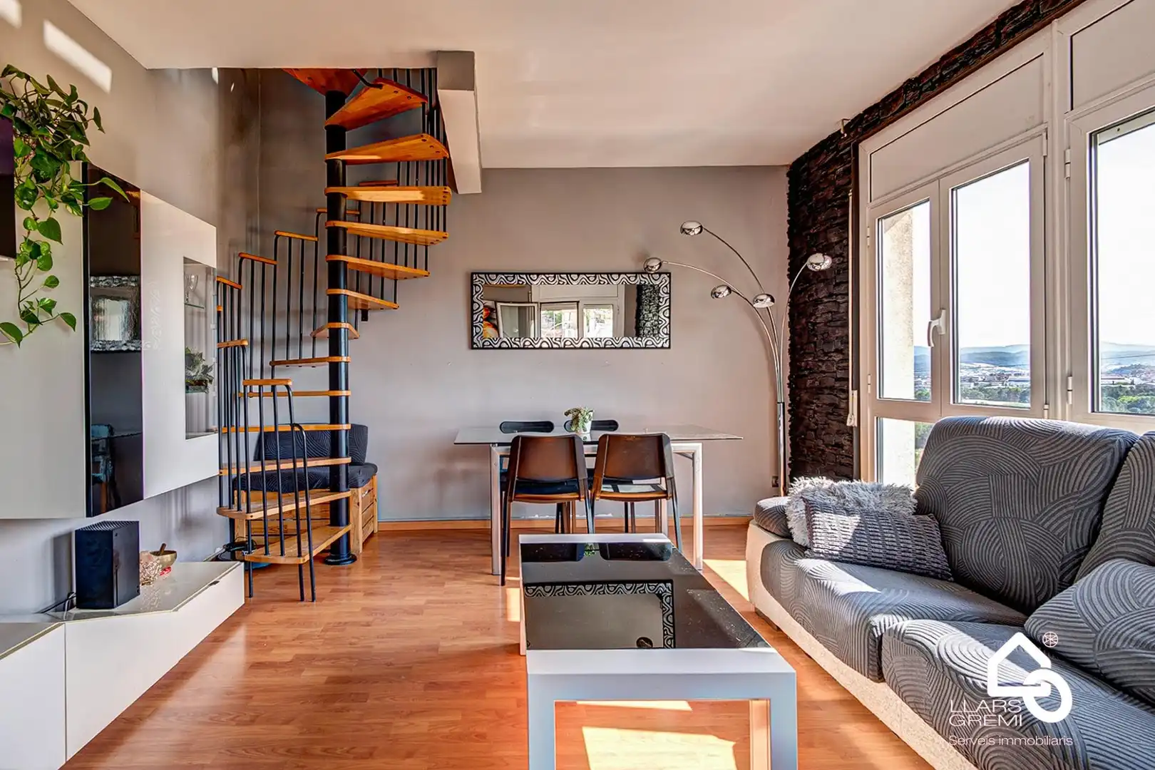 Sala de estar de Dúplex en venta en Òdena con Calefacción, Terraza y Trastero