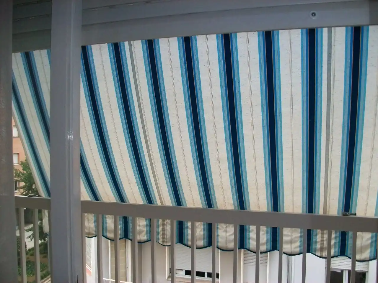 Balcony of Flat for rent in Girona  with Furnished