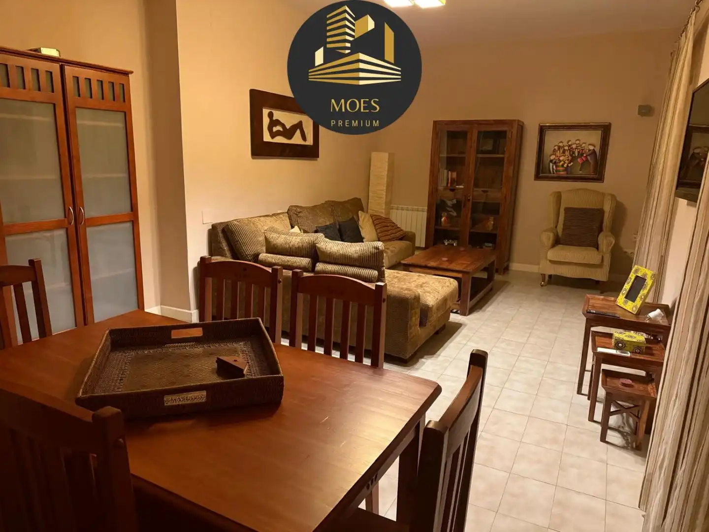 Living room of Houses for sale in Villacarrillo  with Air Conditioner, Private garden and Storage room
