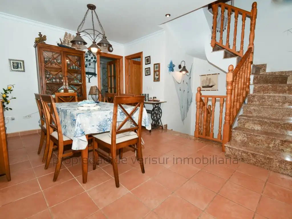 Esszimmer von Maisonette zur Miete in Águilas mit Klimaanlage, Möbliert und Ofen