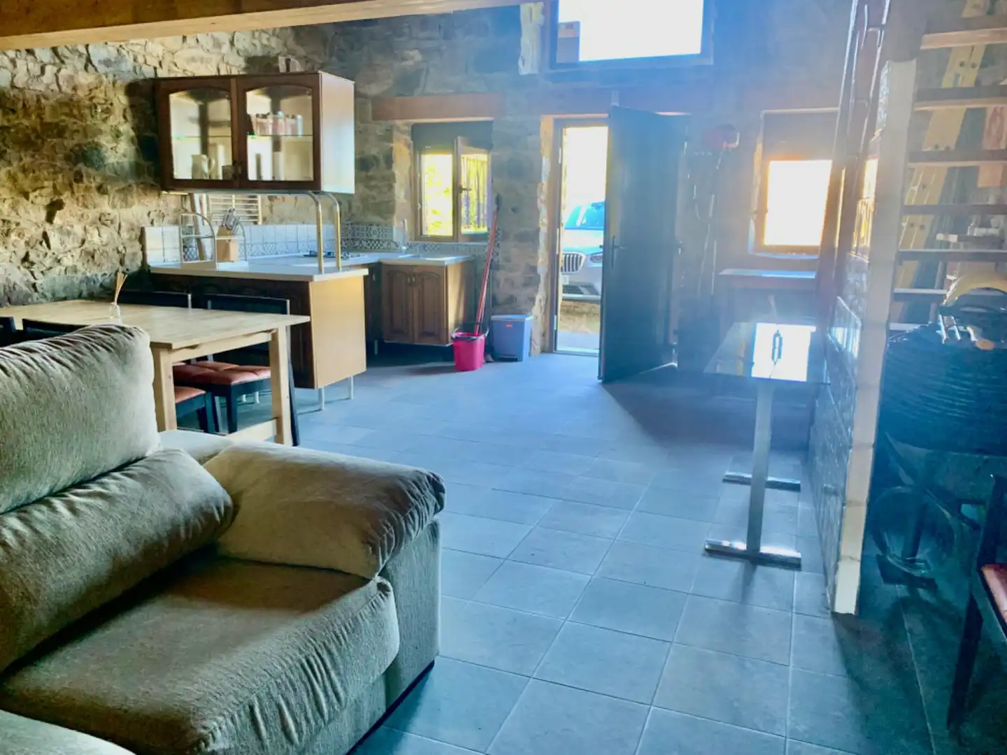Sala de estar de Casa o chalet en venta en San Roque de Riomiera con Jardín privado