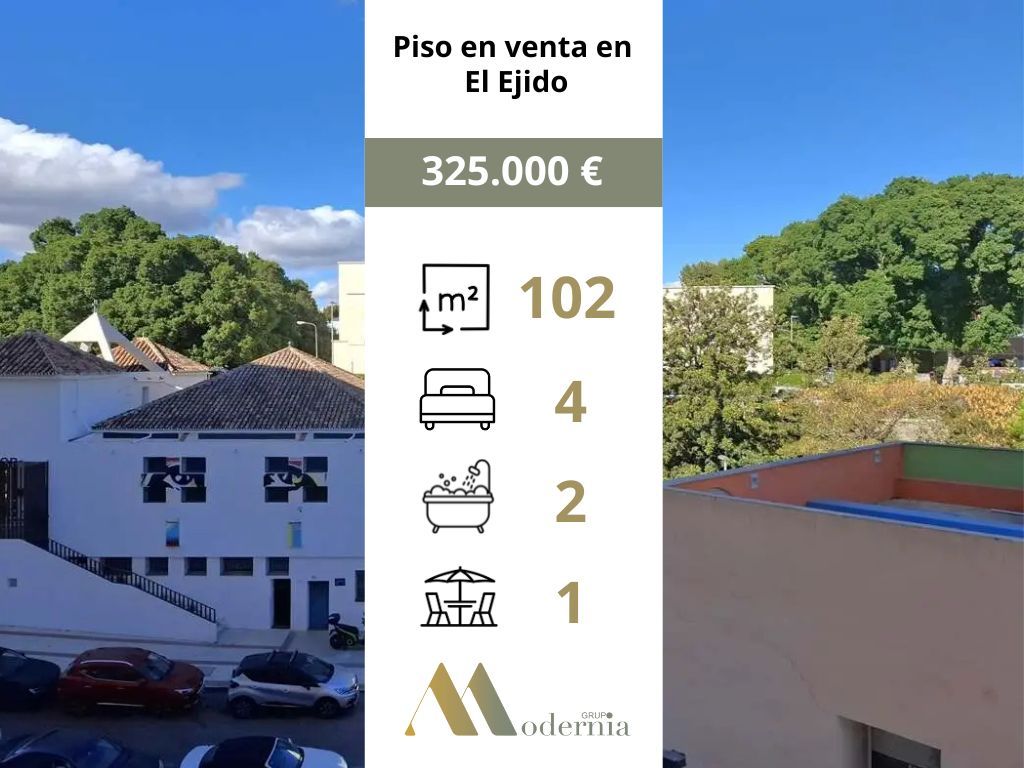 Vista exterior de Piso en venta en Málaga Capital con Terraza
