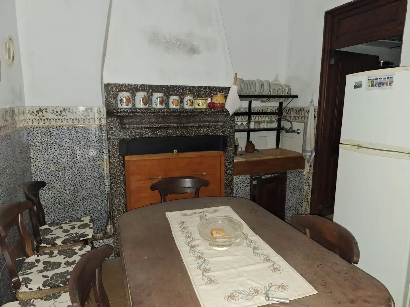 Cuina de Casa adosada en venda en Algaida amb Jardí privat i Traster