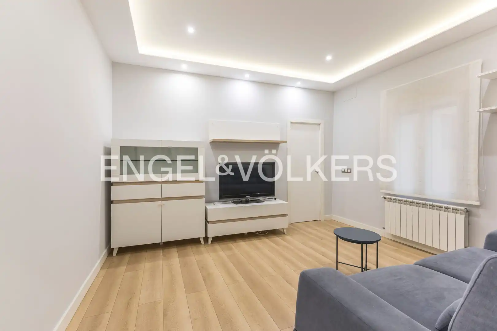 Living room of Ground floor for rent in Madrid  with Heating and Furnished