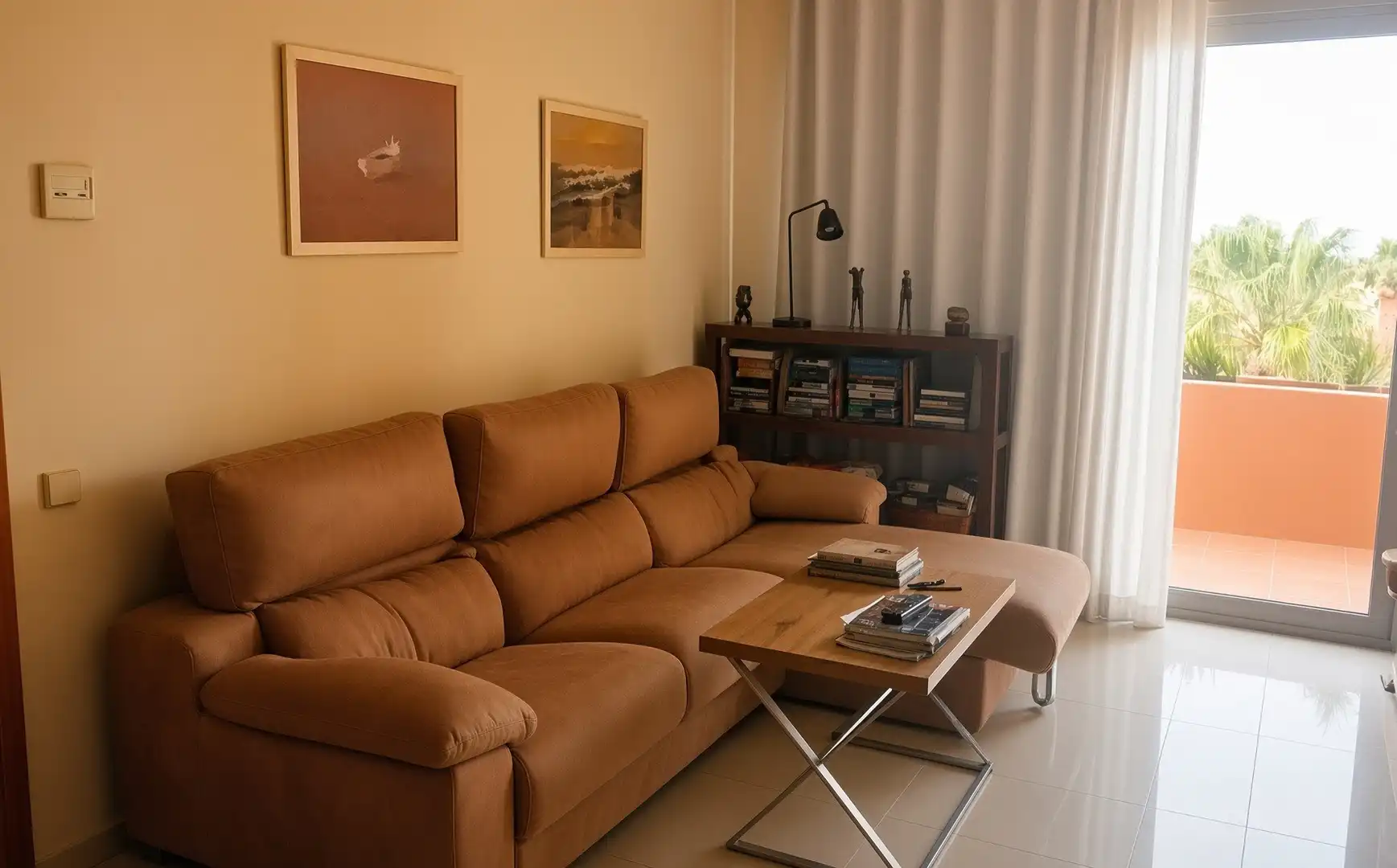 Living room of Apartments for sale in Estepona  with Terrace, Storage room and Swimming Pool