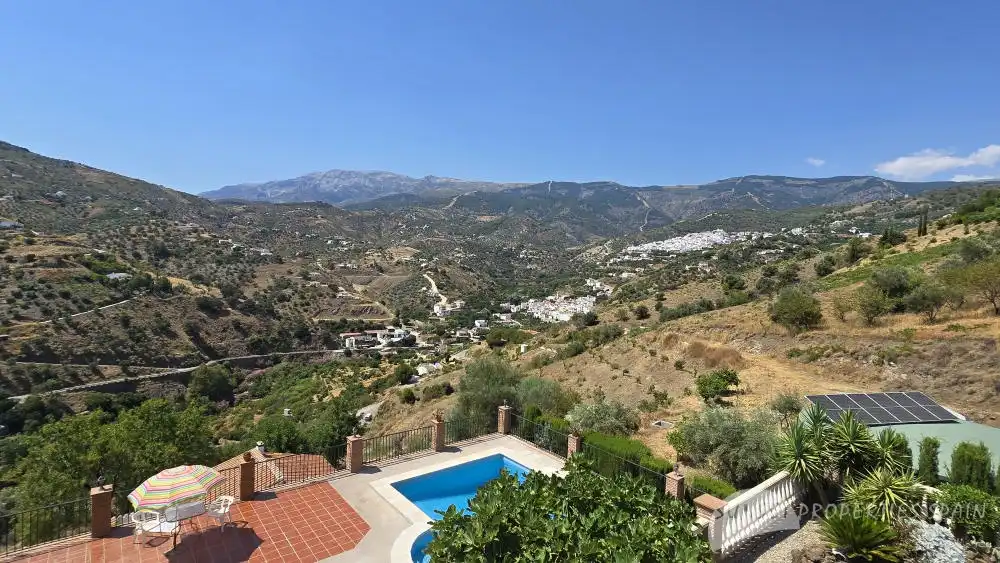 Exterior view of Houses for sale in Cómpeta  with Air Conditioner, Private garden and Swimming Pool