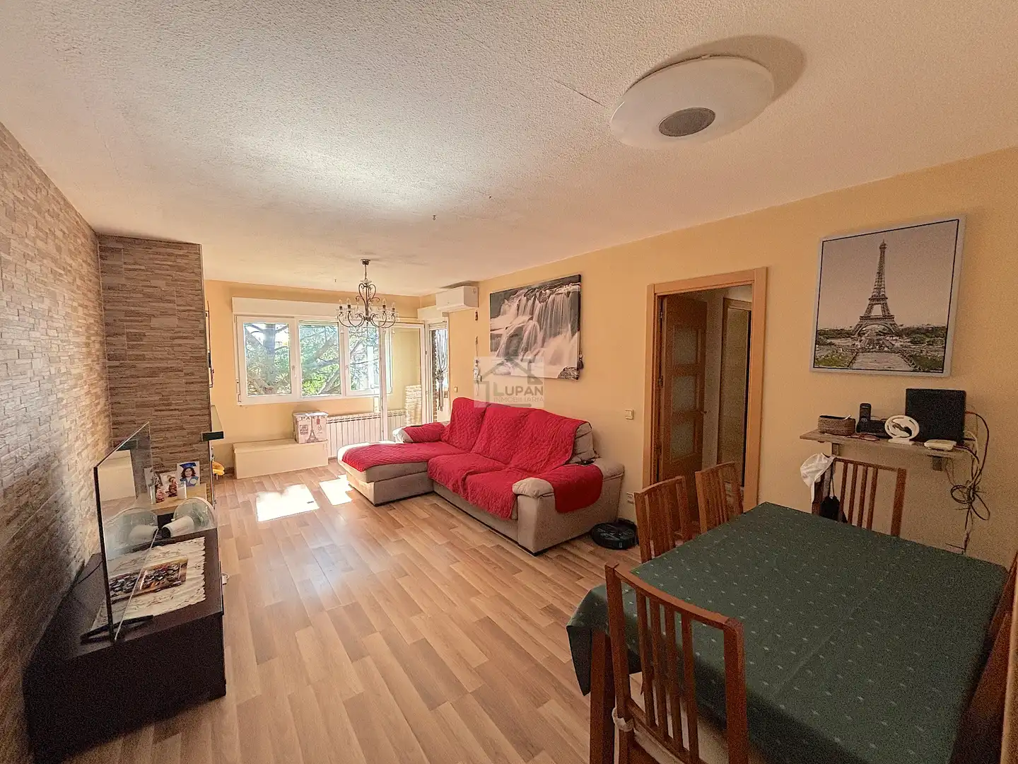 Sala de estar de Piso en venta en Collado Villalba con Aire acondicionado, Calefacción y Parquet