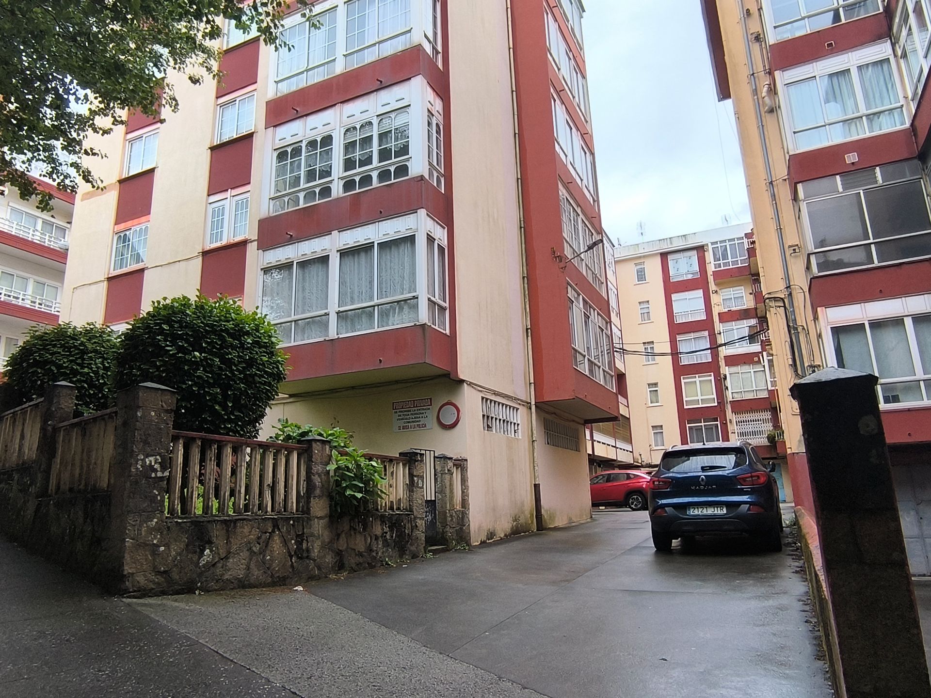 Exterior view of Flat for sale in Ferrol  with Heating, Parquet flooring and Terrace