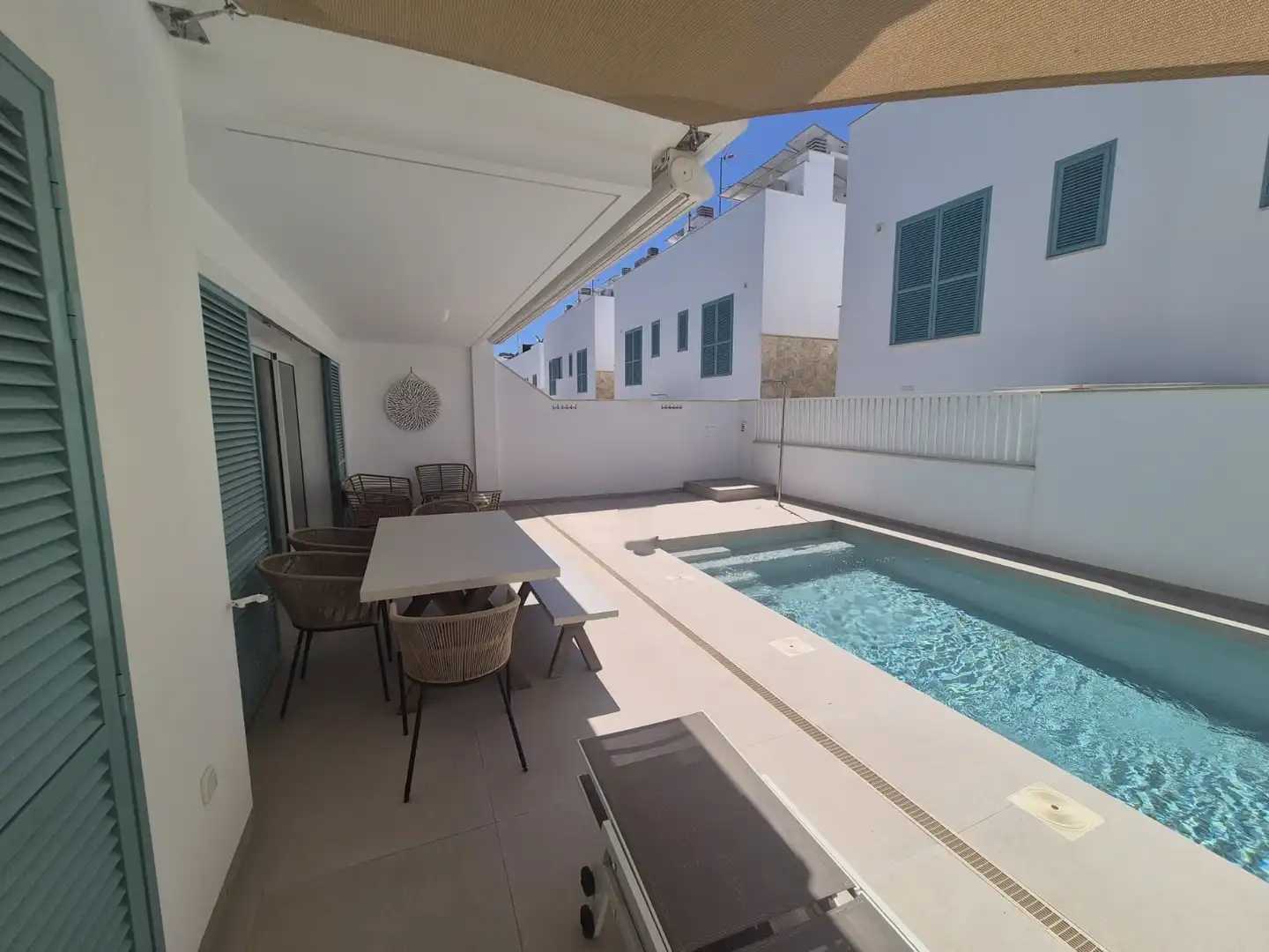 Piscina de Casa o chalet en venta en Pilar de la Horadada con Aire acondicionado, Jardín privado y Terraza