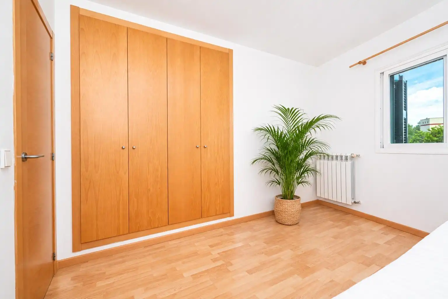 Bedroom of Flat for sale in Campos  with Air Conditioner, Heating and Parquet flooring