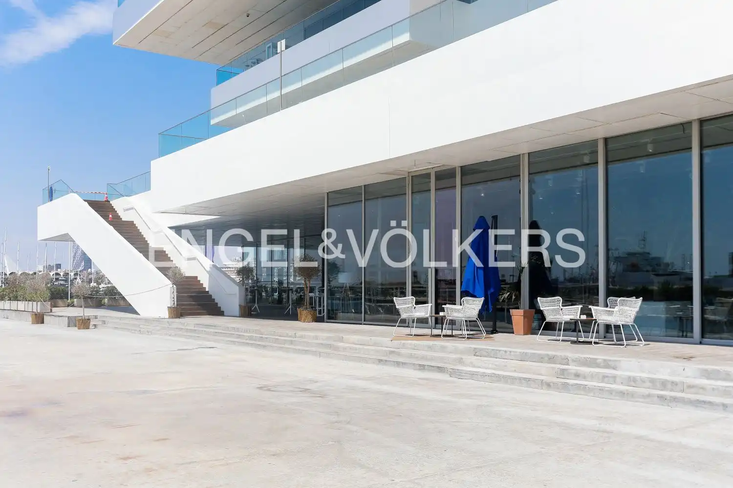 Terrasse von Wohnung zur Miete in Valencia mit Klimaanlage, Heizung und Möbliert