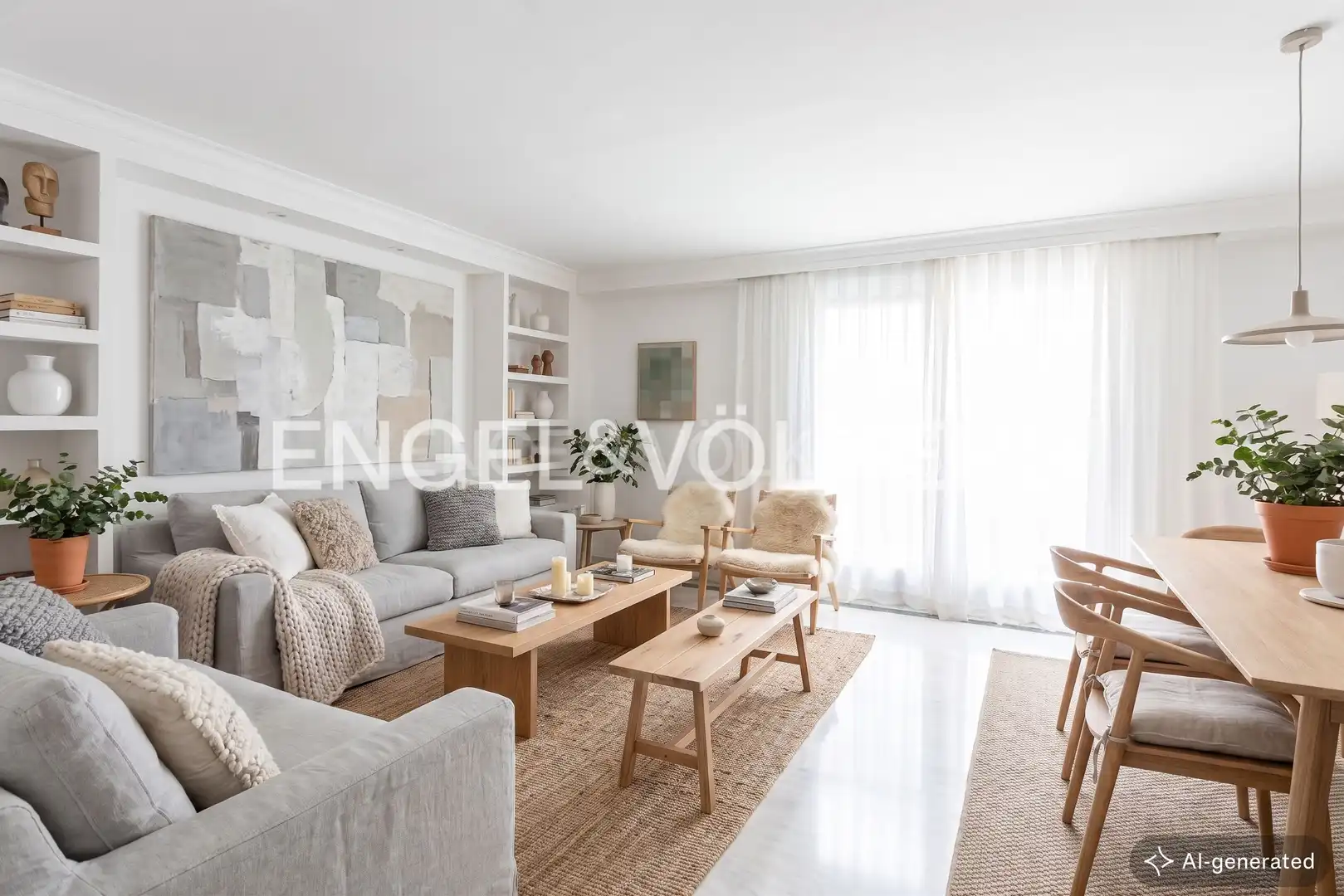 Sala de estar de Casa adosada en venta en Madrid con Aire acondicionado, Calefacción y Terraza