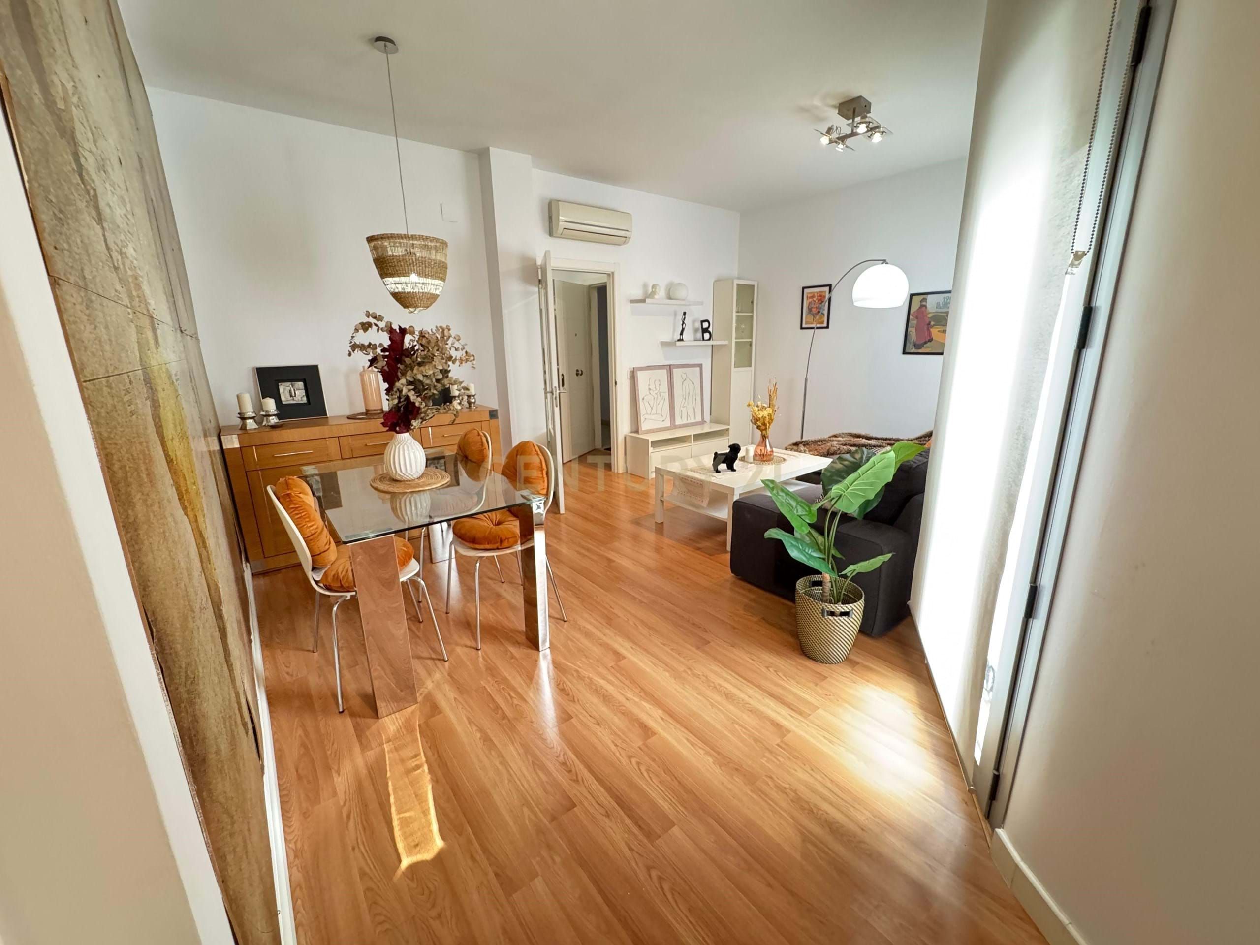 Sala d'estar de Pis en venda en Málaga Capital amb Aire condicionat i Moblat