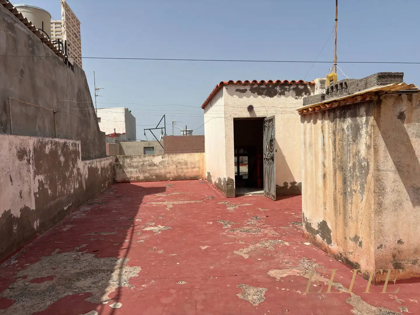 Vista exterior de Casa adosada en venda en Telde