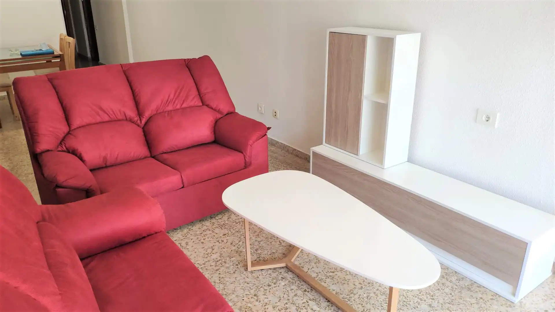 Living room of Flat for sale in Alicante / Alacant  with Furnished, Oven and Washing machine