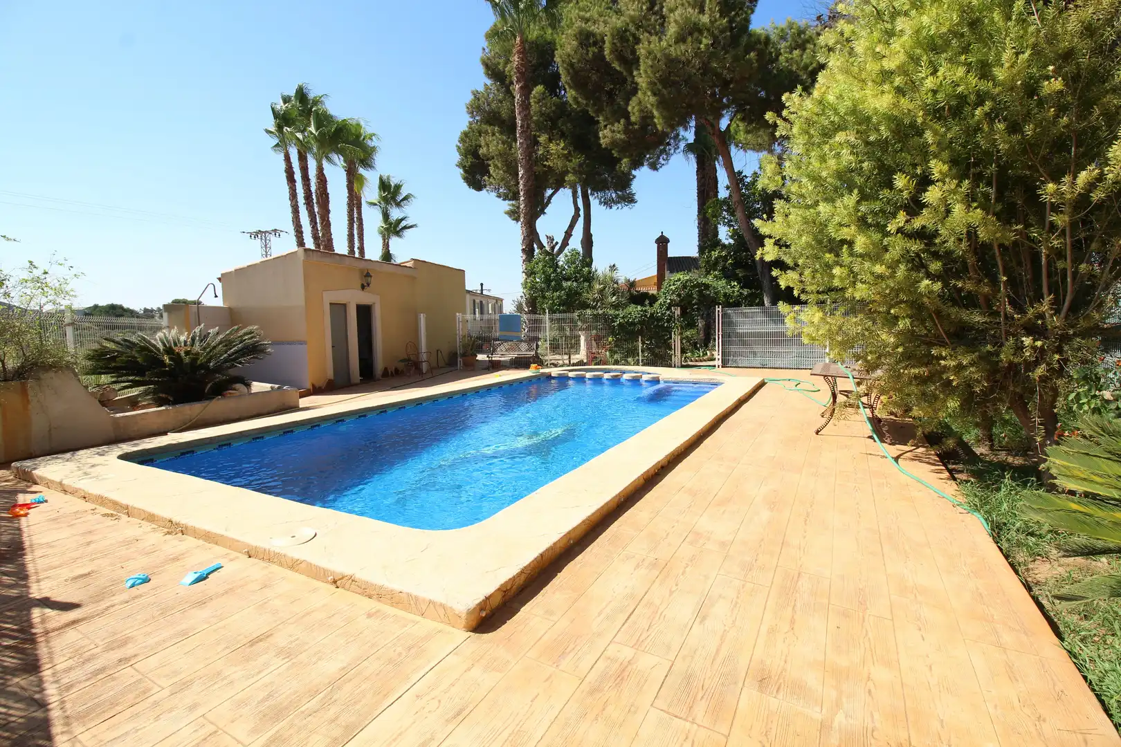 Piscina de Finca rústica en venta en Cartagena con Aire acondicionado, Jardín privado y Terraza