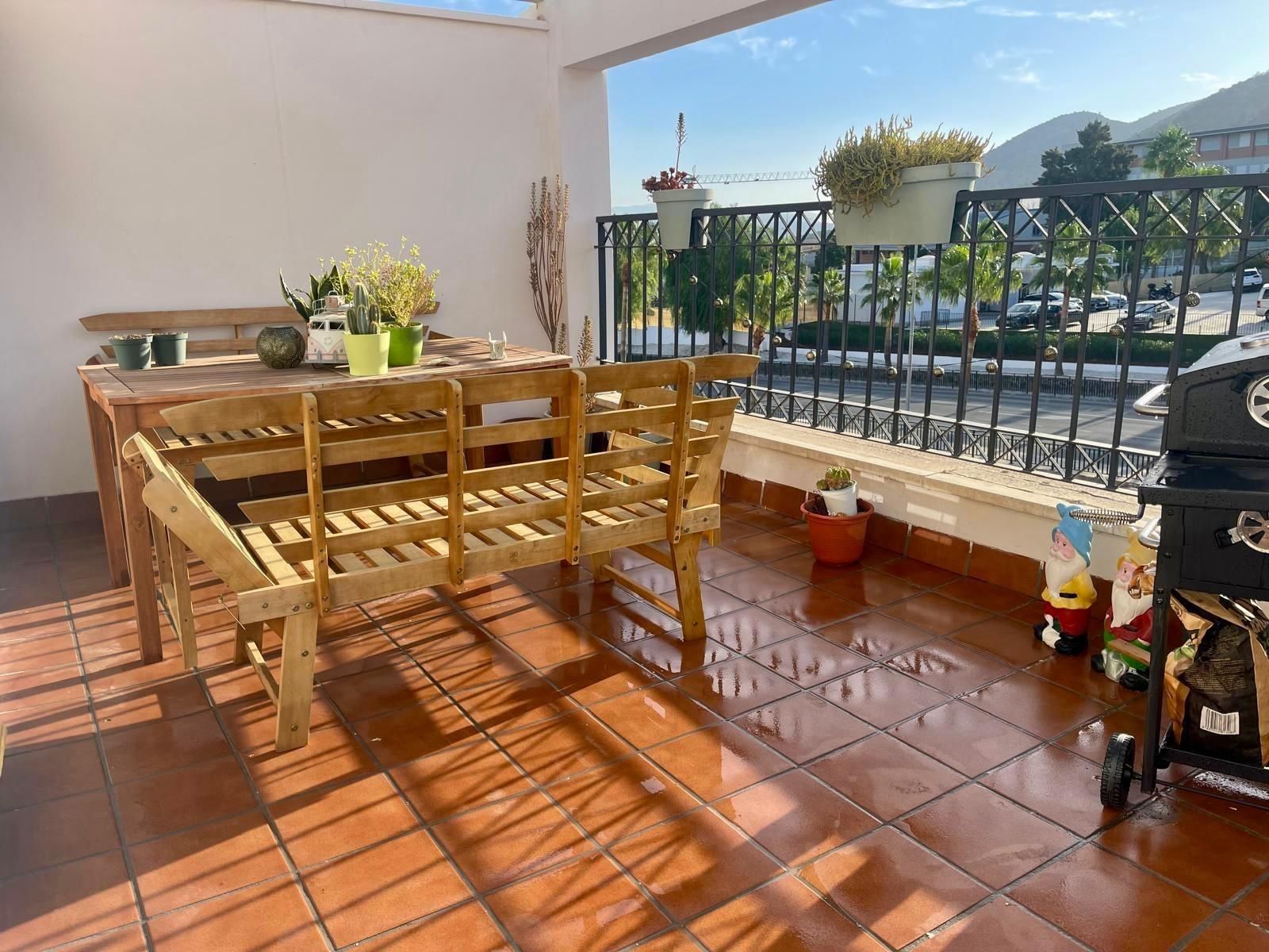 Terrace of Attic for sale in Cártama  with Air Conditioner, Private garden and Parquet flooring