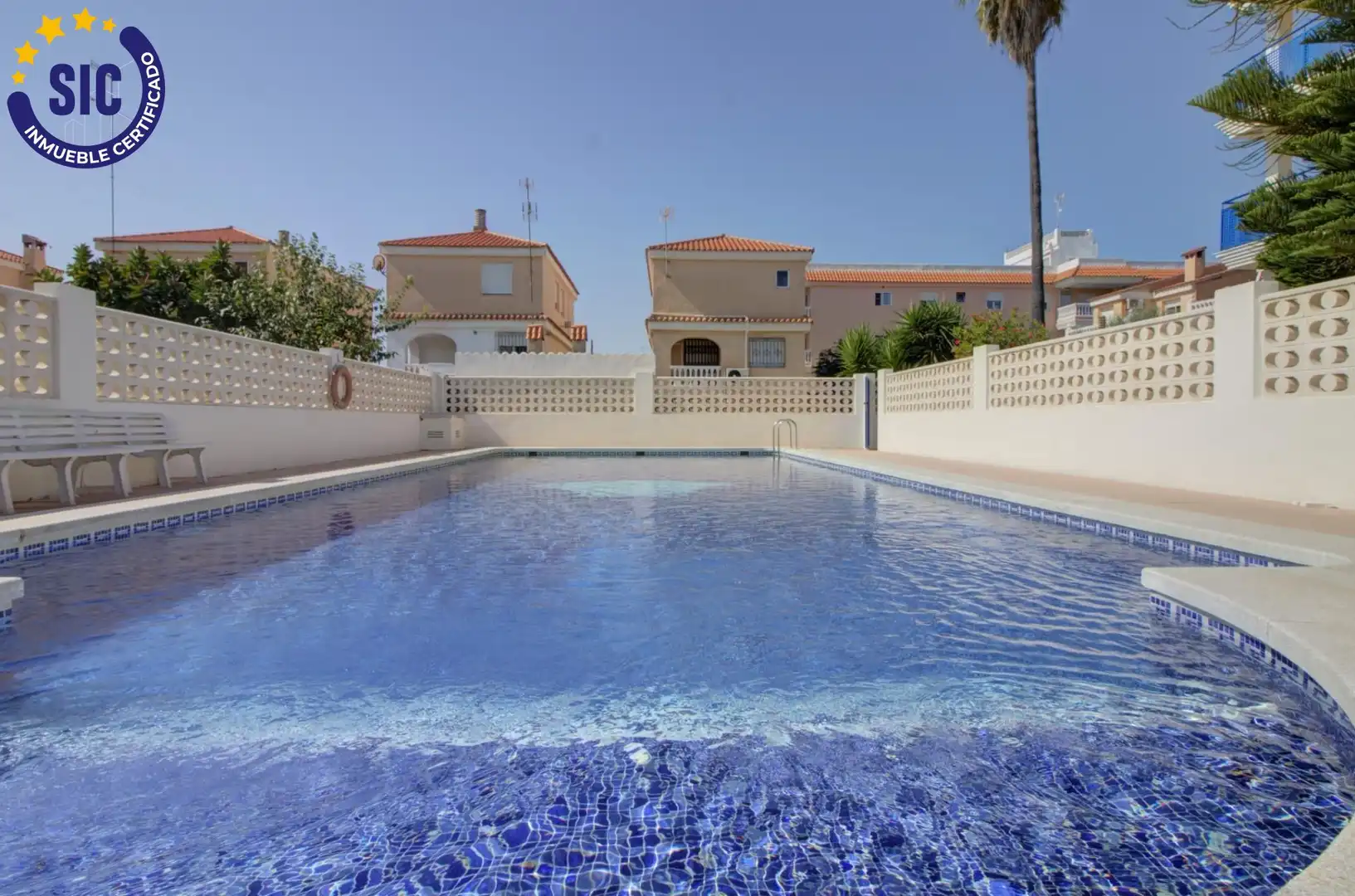 Schwimmbecken von Maisonette zum Verkauf in Nules mit Klimaanlage, Privatgarten und Terrasse