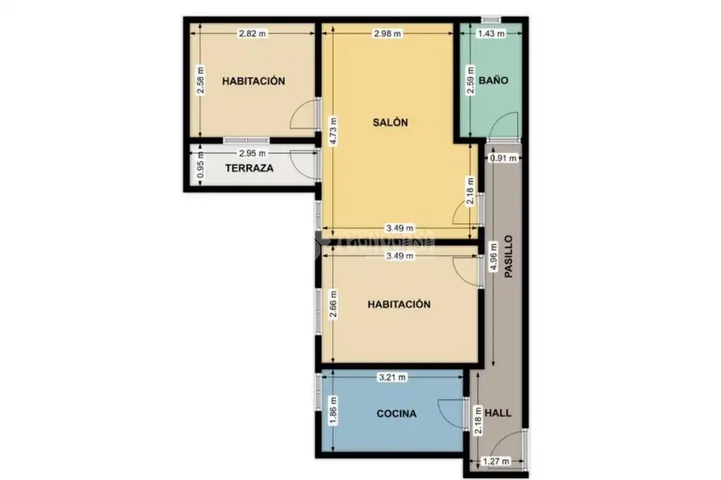Piso en venta en Madrid con Terraza