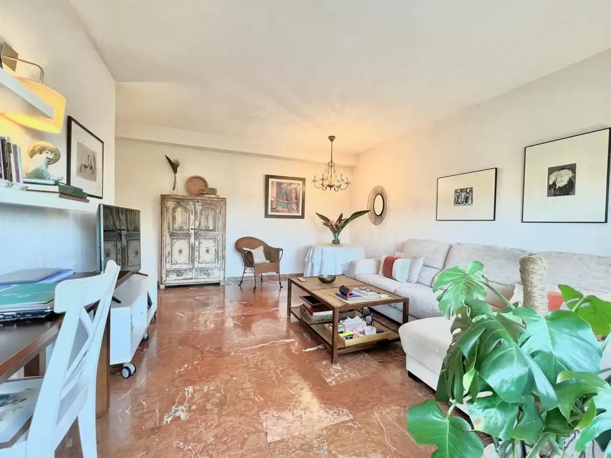 Sala de estar de Apartamento en venta en Marbella con Terraza