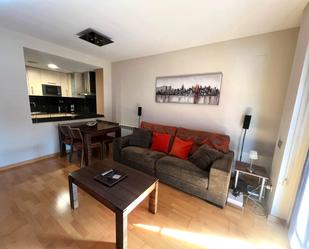 Living room of Flat for sale in Mollet del Vallès  with Air Conditioner, Heating and Parquet flooring