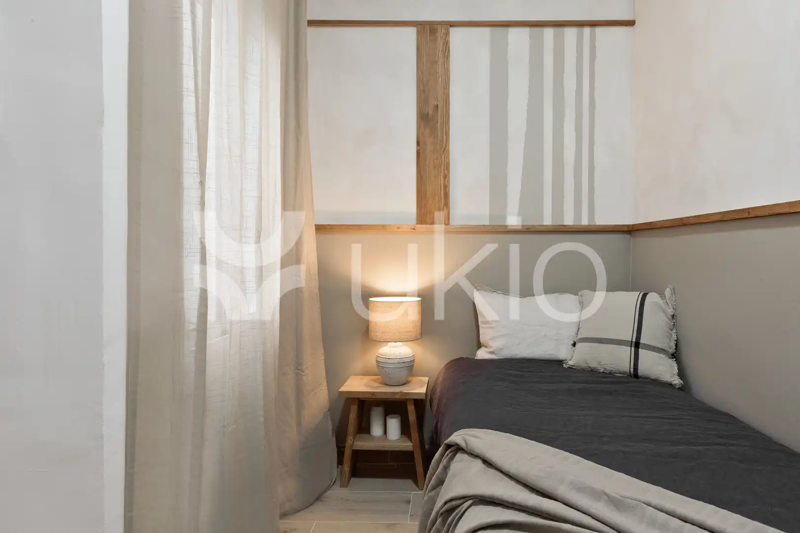Habitación de Apartamento de alquiler en Barcelona con Calefacción, Amueblado y Horno