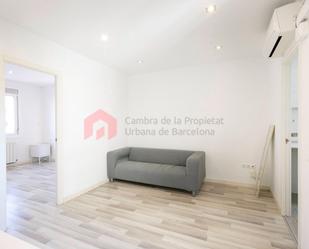 Living room of Attic for sale in  Barcelona Capital  with Air Conditioner, Heating and Terrace