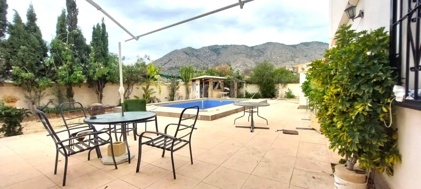 Terrasse von Haus oder Chalet zum Verkauf in Orxeta mit Klimaanlage, Terrasse und Schwimmbad