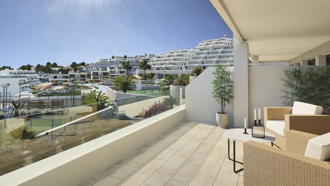 Terrace of Apartment for sale in Finestrat  with Air Conditioner, Heating and Terrace