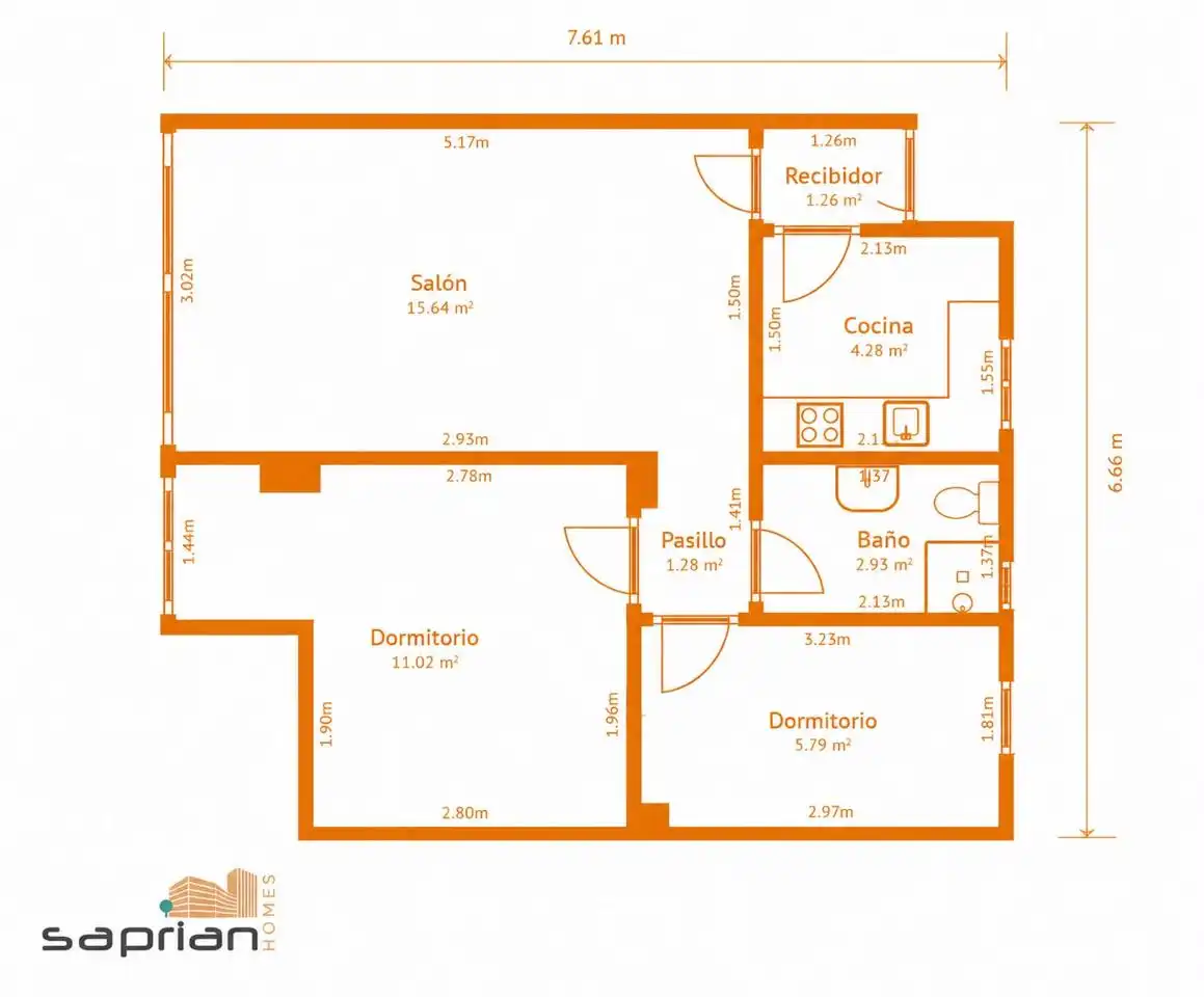Piso en venta en Madrid con Aire acondicionado y Calefacción