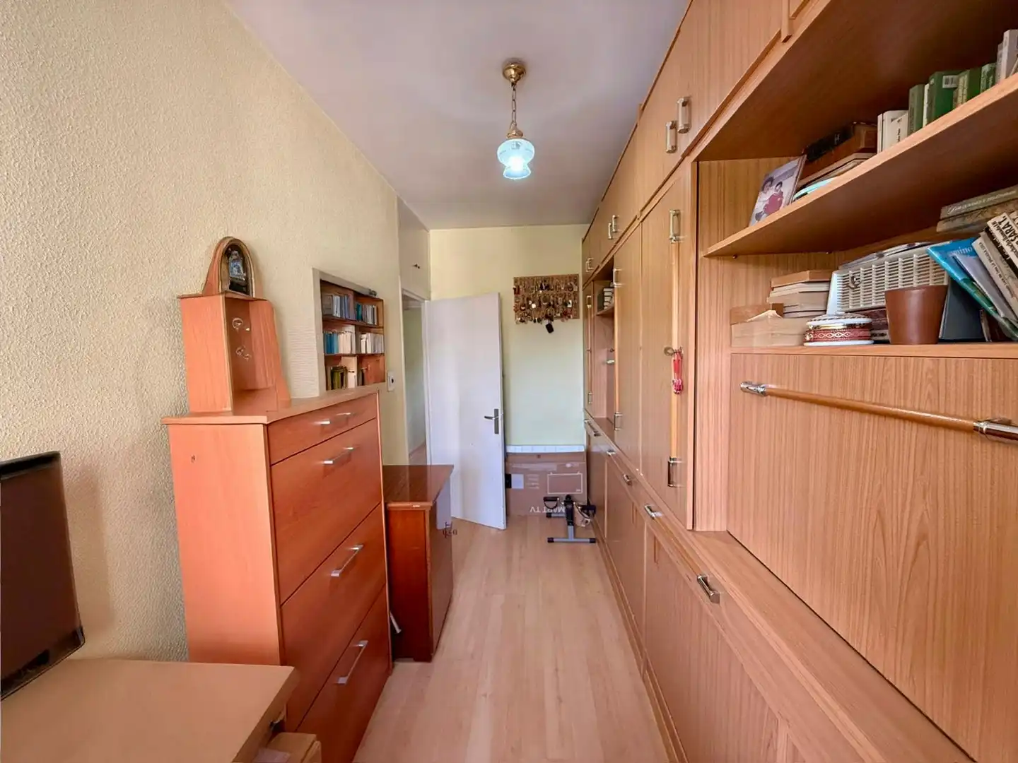 Bedroom of Flat for sale in Madrid  with Heating, Terrace and Furnished
