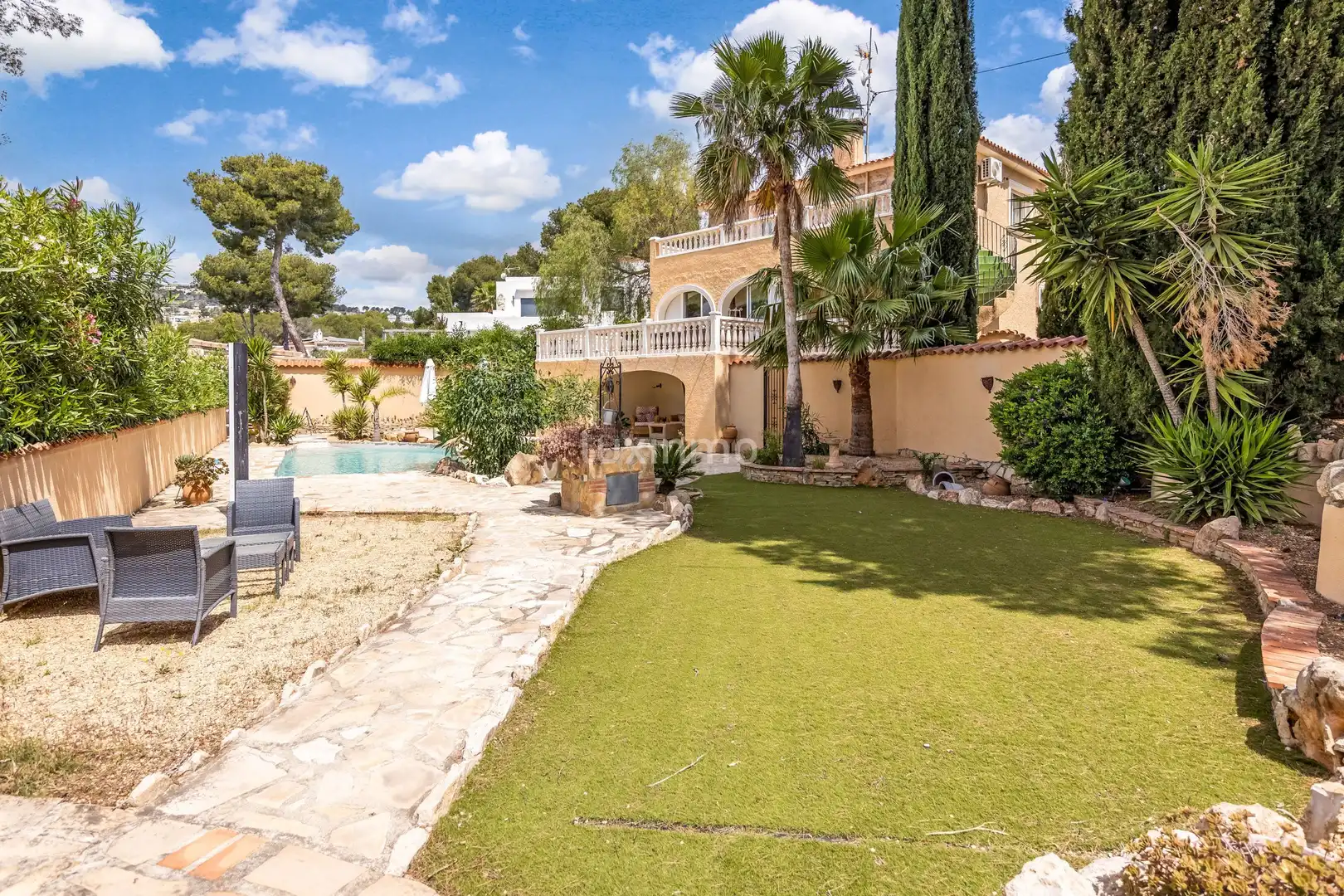 Jardín de Casa o chalet en venta en Benissa con Aire acondicionado, Calefacción y Terraza