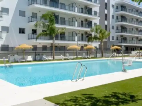 Swimming pool of Flat for rent in San José de la Rinconada