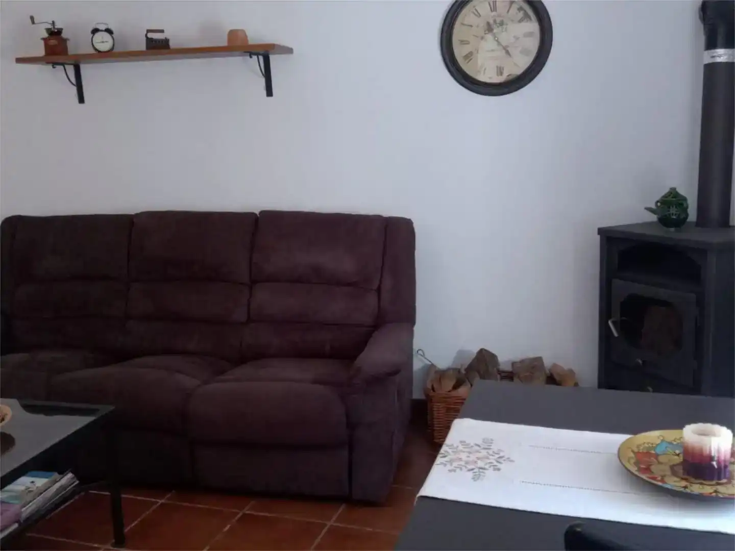 Sala de estar de Casa adosada en venta en Tartanedo, Guadalajara