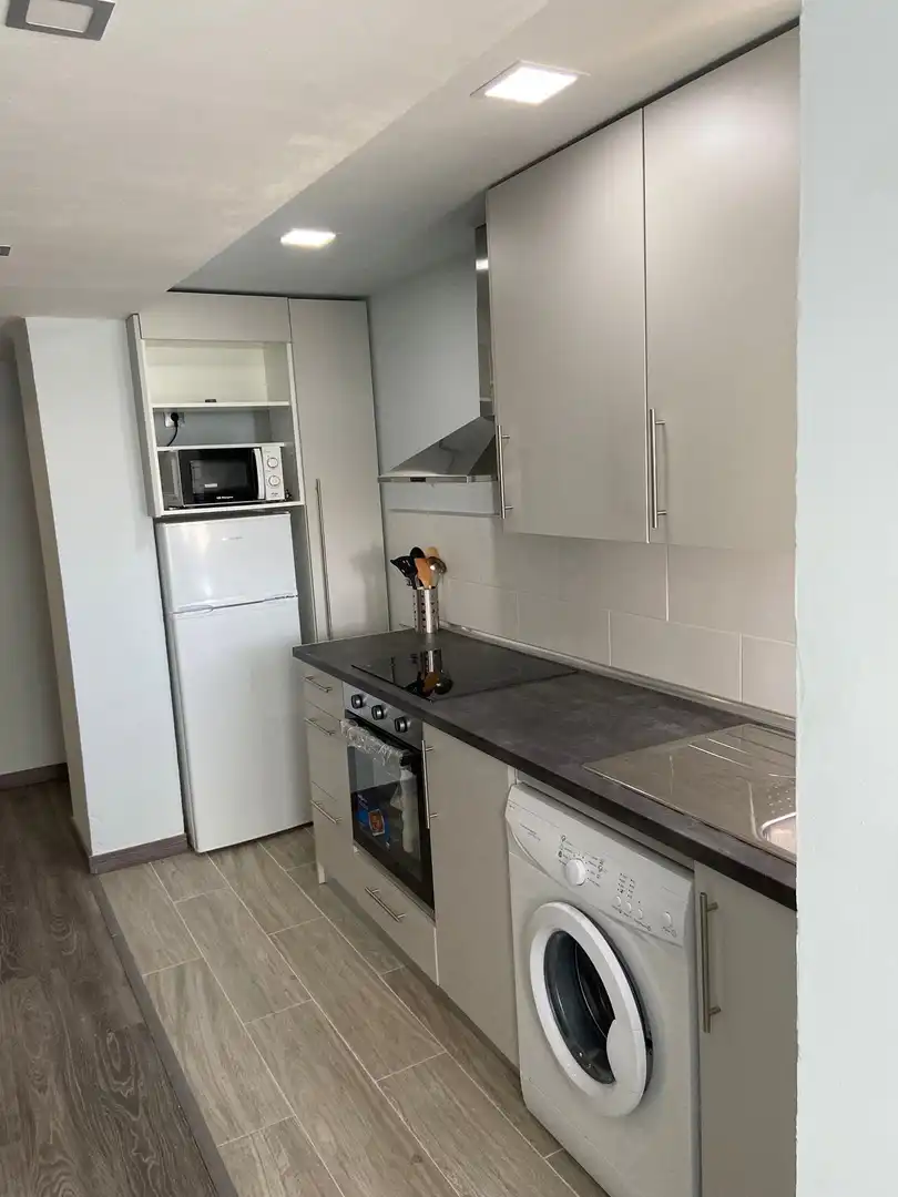Kitchen of Apartments for rent in Benalmádena  with Air Conditioner, Terrace and Furnished