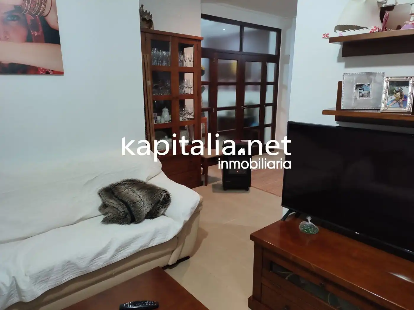 Sala de estar de Casa o chalet en venta en Agullent con Terraza y Balcón