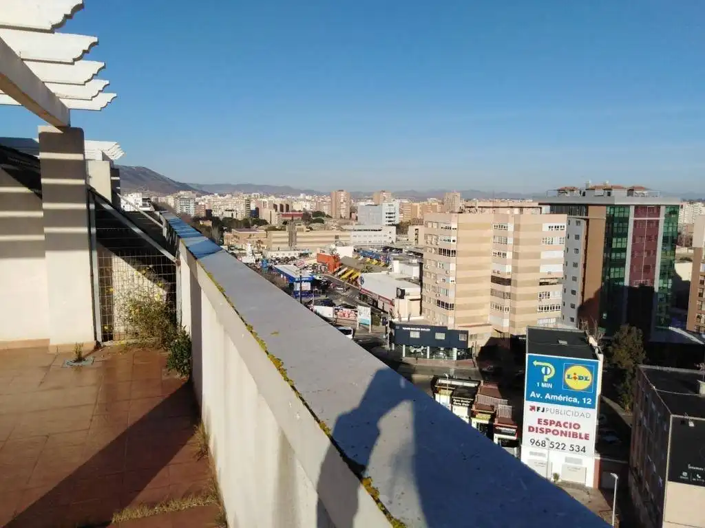 Außenansicht von Dachboden zur Miete in Cartagena mit Heizung, Terrasse und Balkon