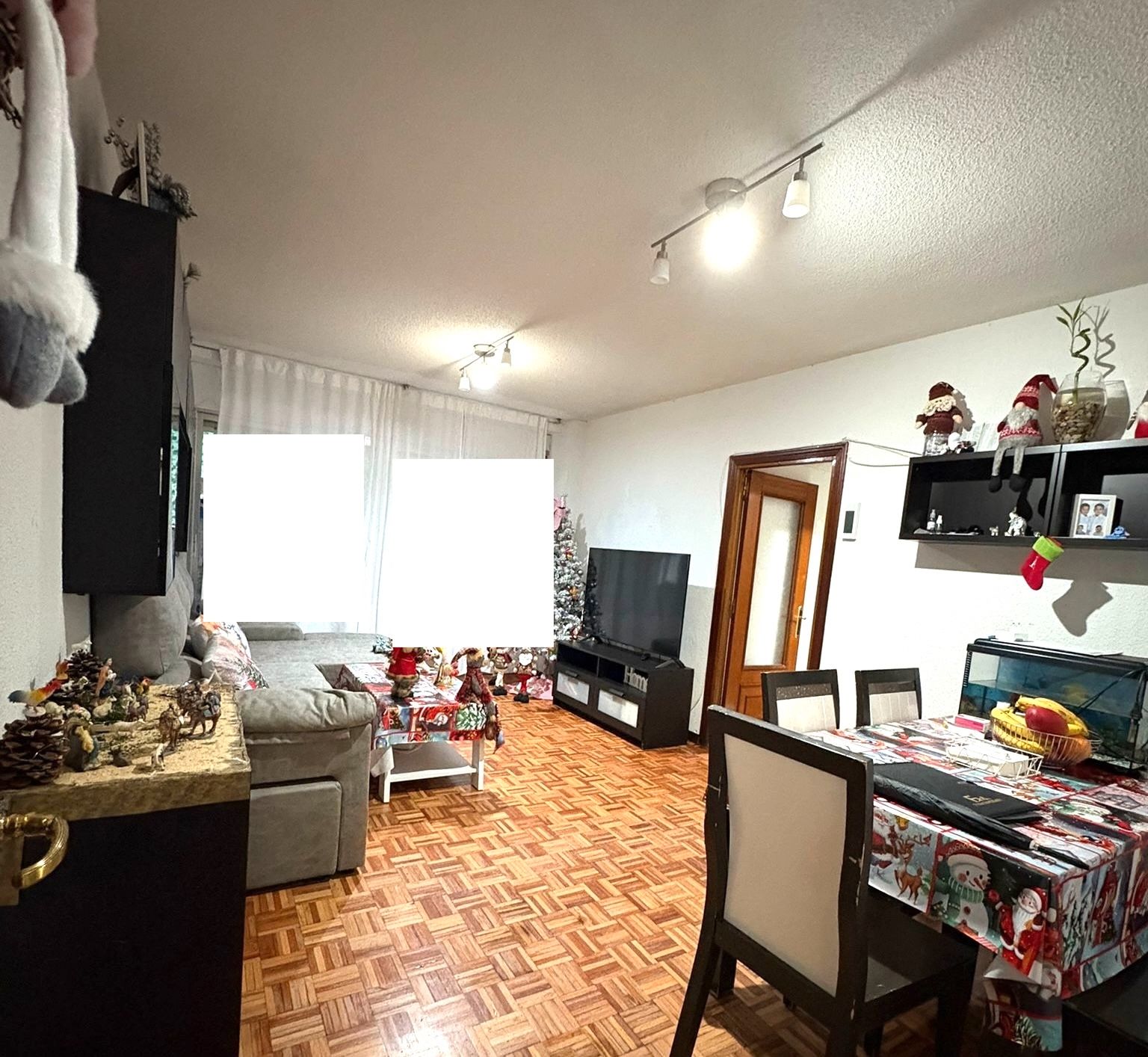 Living room of Flat for sale in Móstoles  with Heating, Terrace and Storage room