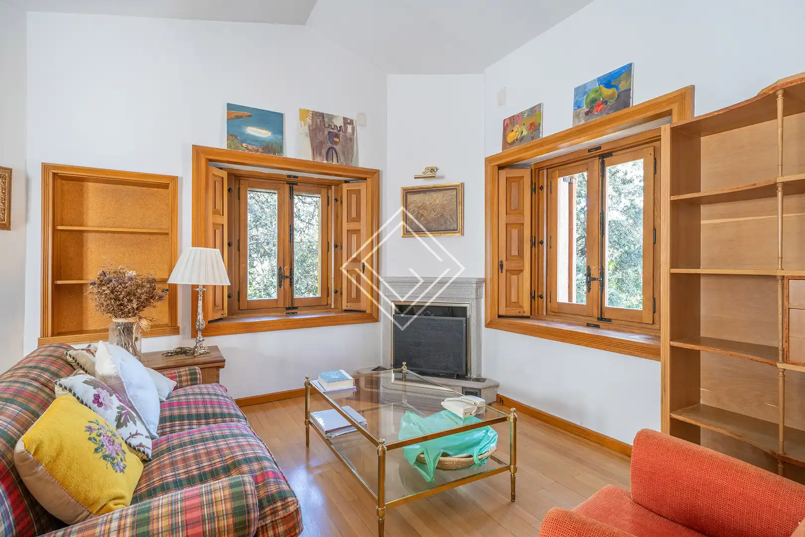 Sala de estar de Casa o chalet en venta en Madrid con Calefacción, Jardín privado y Terraza
